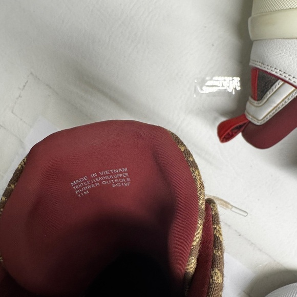 Michael Kors women Olympia platform Brown and White Sneakers size 11 - Picture 11 of 11